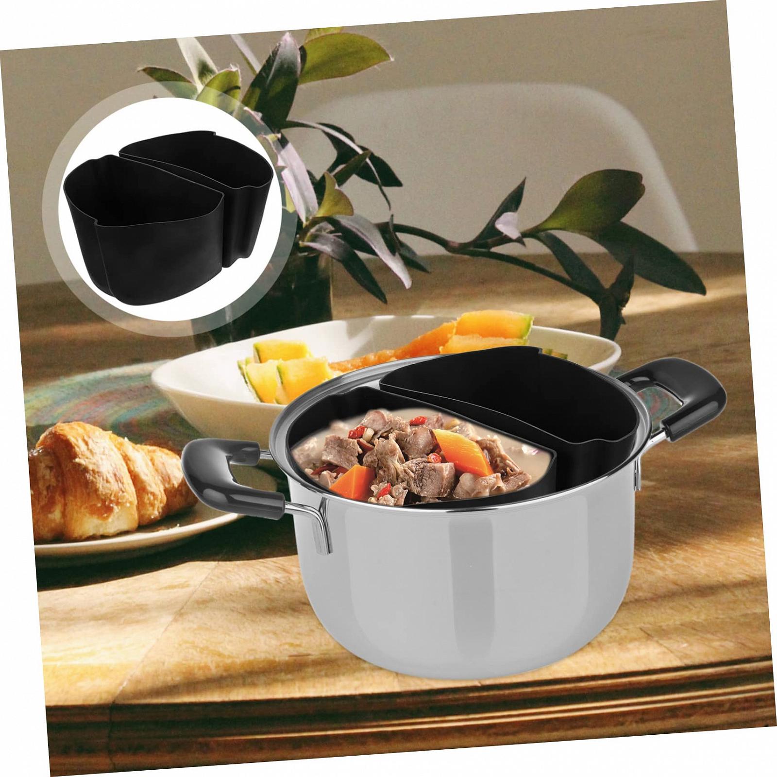 Силиконовая вставка разделитель Hoement 1 Set для медленноварки, фото №5