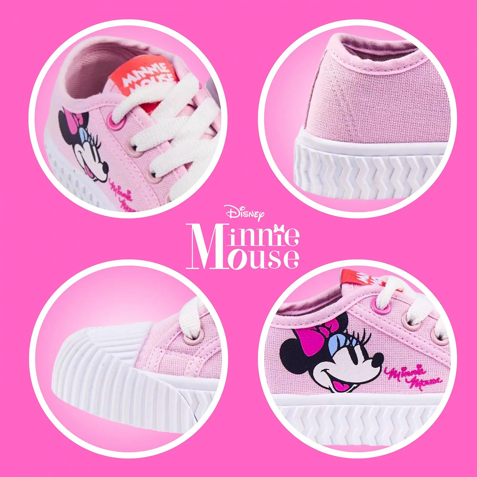 Кроссовки Disney Minnie Mouse для девочек, фото №6