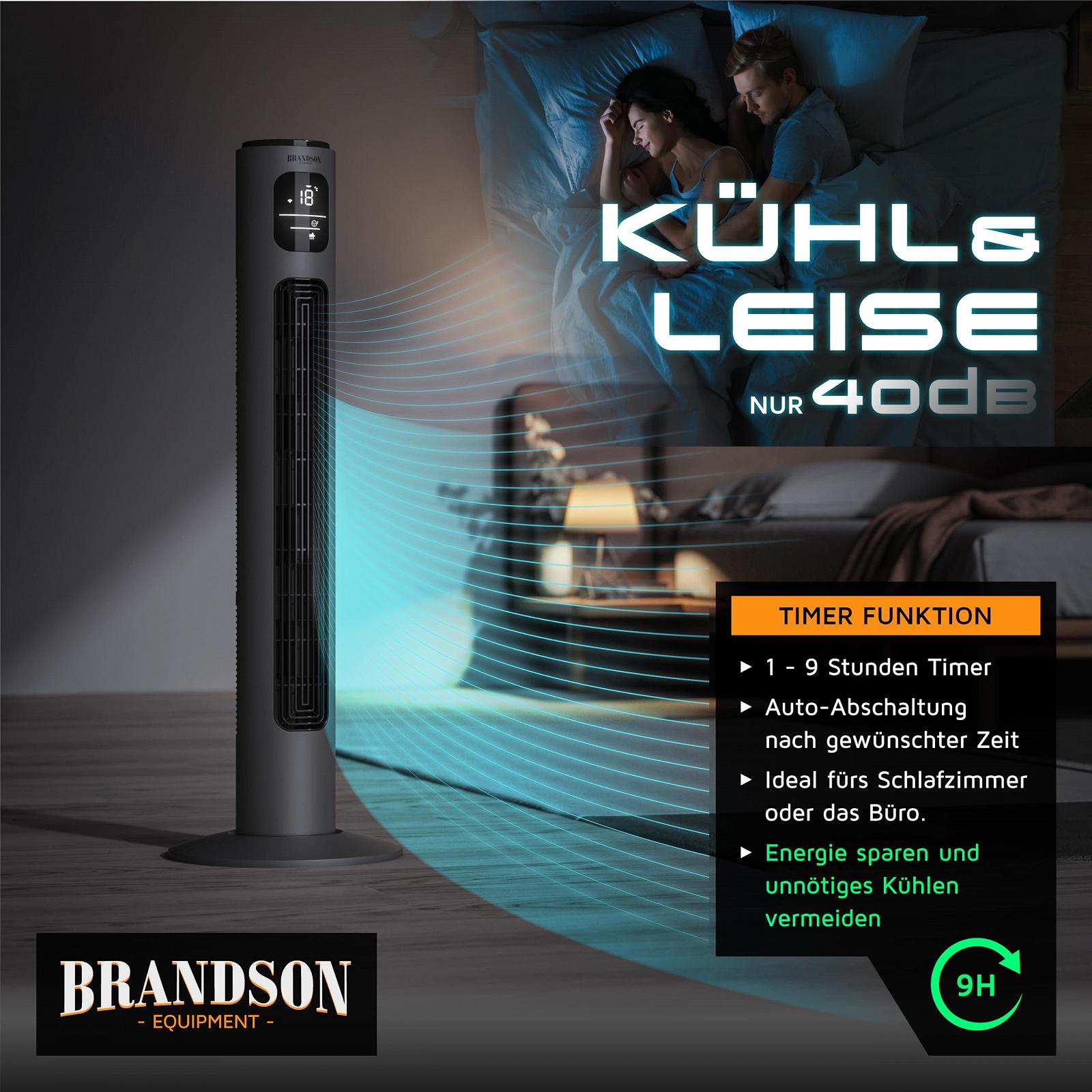 Вентилятор башенный Brandson ECO DC Motor WiFi Smart Home, фото №6