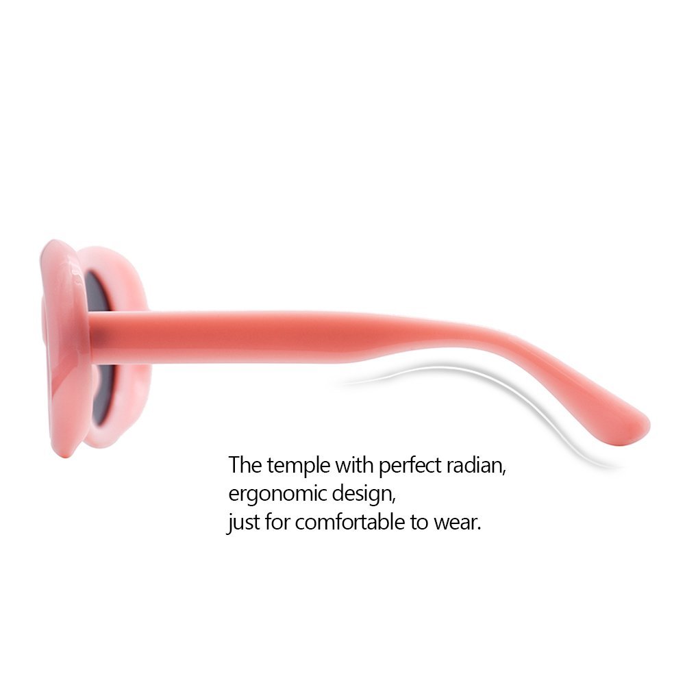 Сонцезахисні окуляри Овальні Bozevon Retro UV400 Захисні окуляри для чоловіків та жінок, фото №4