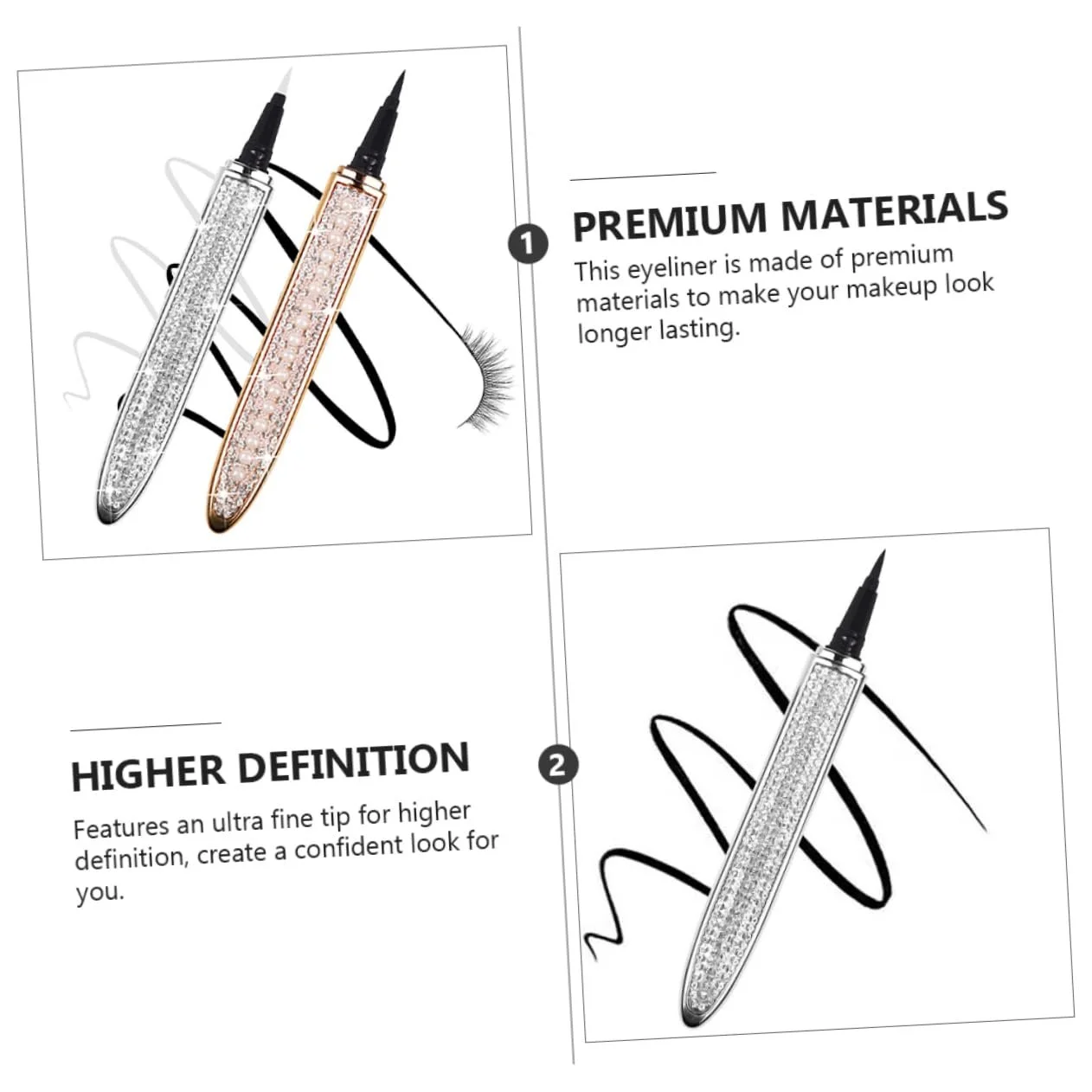 Жидкая Подводка BIUDECO Diamant-eyeliner, фото №3