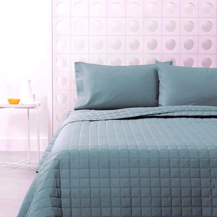 Покривало Bassetti Pop Colour Двоспальне 260 см x 260 см Однотонний Lago T1, фото №2