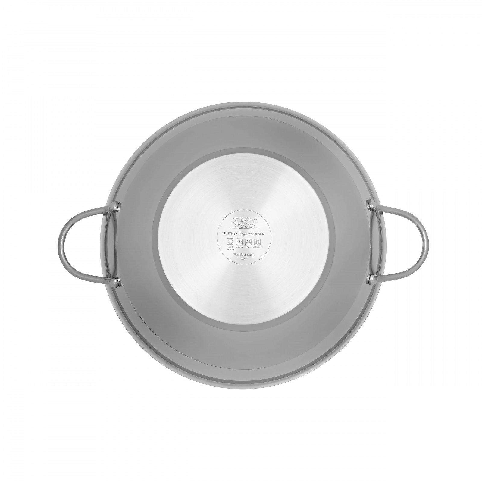 Сковорідка-Wok Silit Нержавіюча сталь Діаметр 32 см, фото №4 Сковорідка-Wok Silit Нержавіюча сталь Діаметр 32 см, фото №4