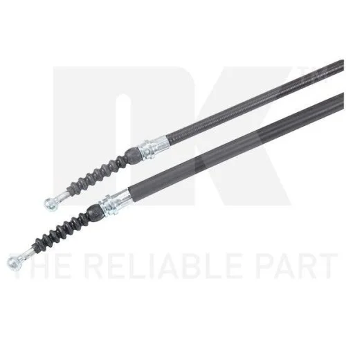 Трос стоянкового гальма NK 9036134 для OPEL VAUXHALL CHEVROLET лівий правий, фото №2