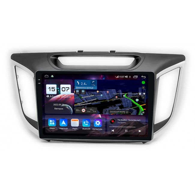 Штатна магнітола Abyss Audio QXR-0215 Hyundai Creta IX25 2015-2017, фото №1