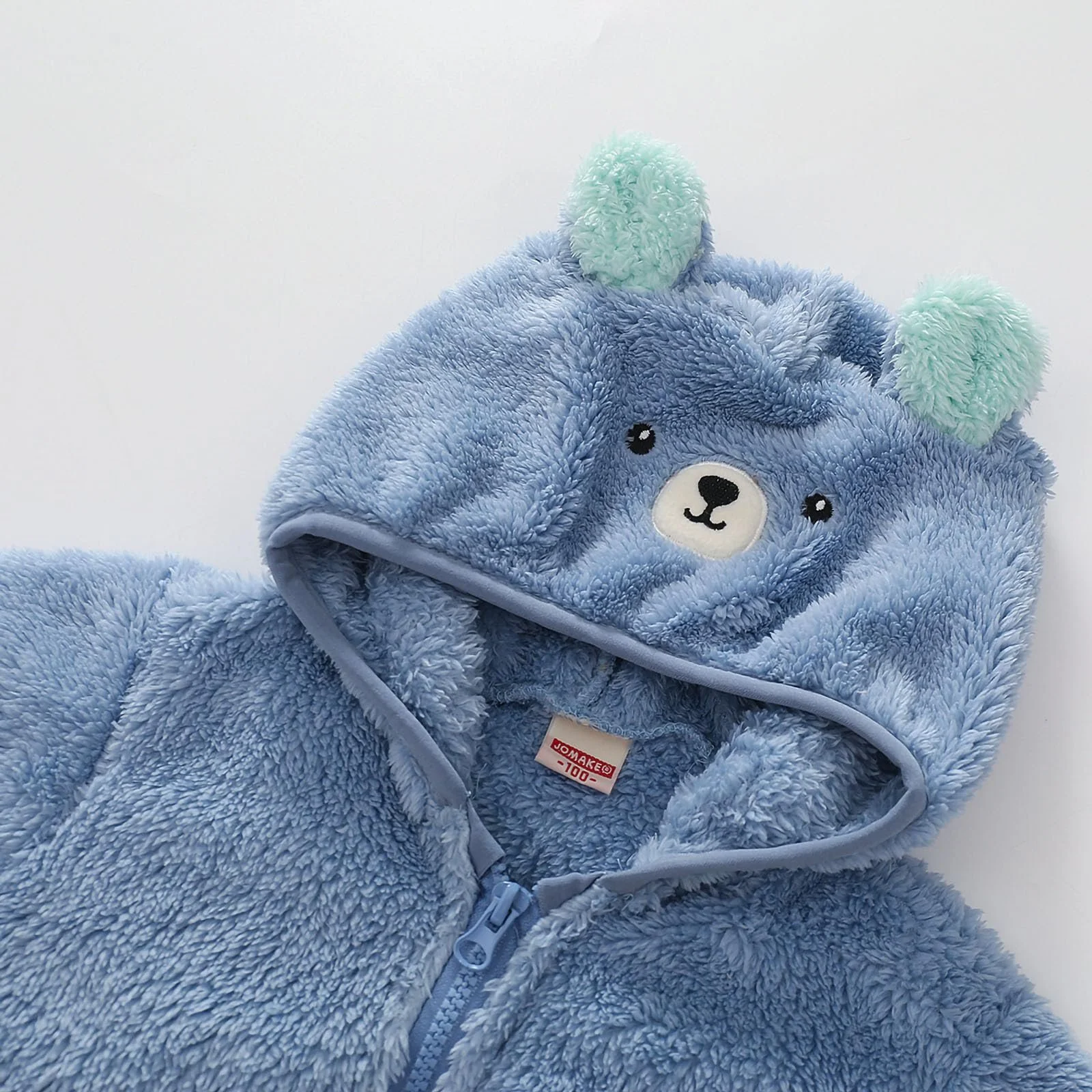 Куртка Teddy NZYIHAO Флісова Куртка для Дівчат, М’яка Пухнаста, фото №6