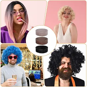 Повязка для парика Эластичная 3 шт. Регулируемое цена на synthetic.ua - Фото 1 Повязка для парика Эластичная 3 шт. Регулируемое synthetic.ua - Фото 1