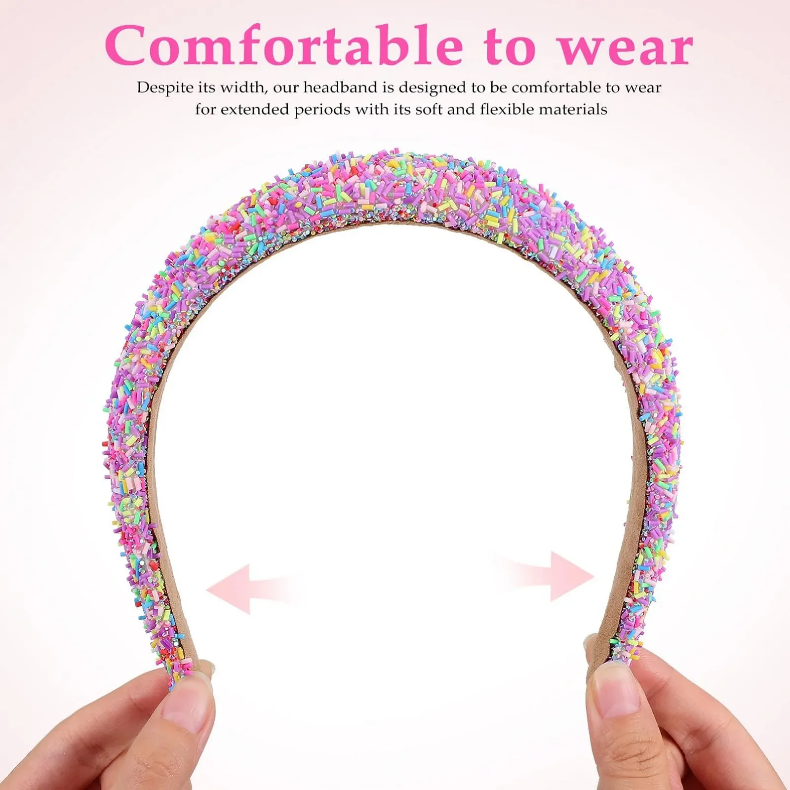 Обруч Beavorty Candy, для волосся, фото №4