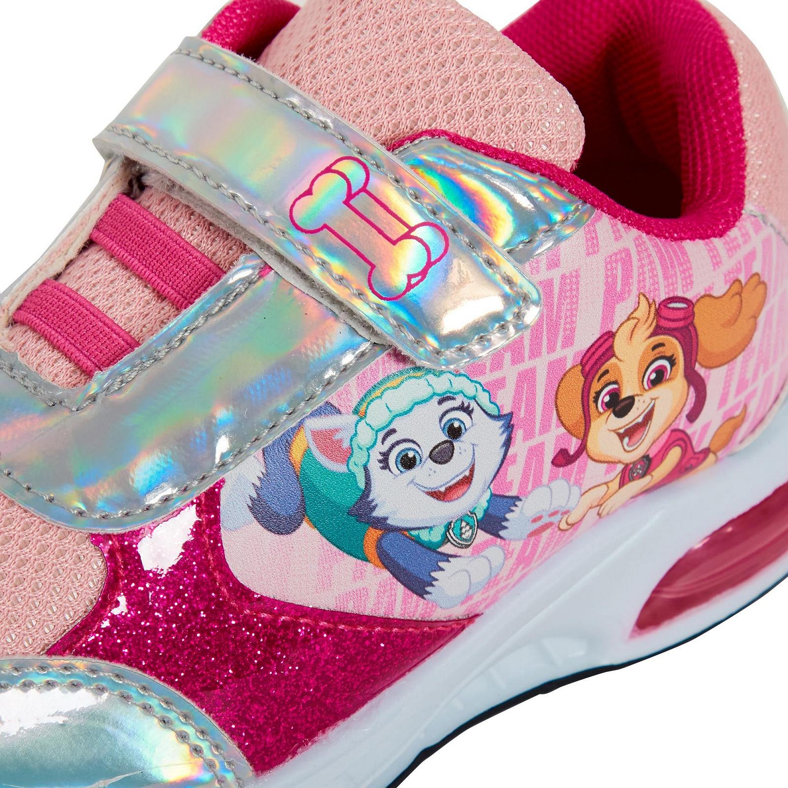 Кроссовки Paw Patrol Skye для девочек с подсветкой, спортивная обувь, LED кроссовки, фото №6