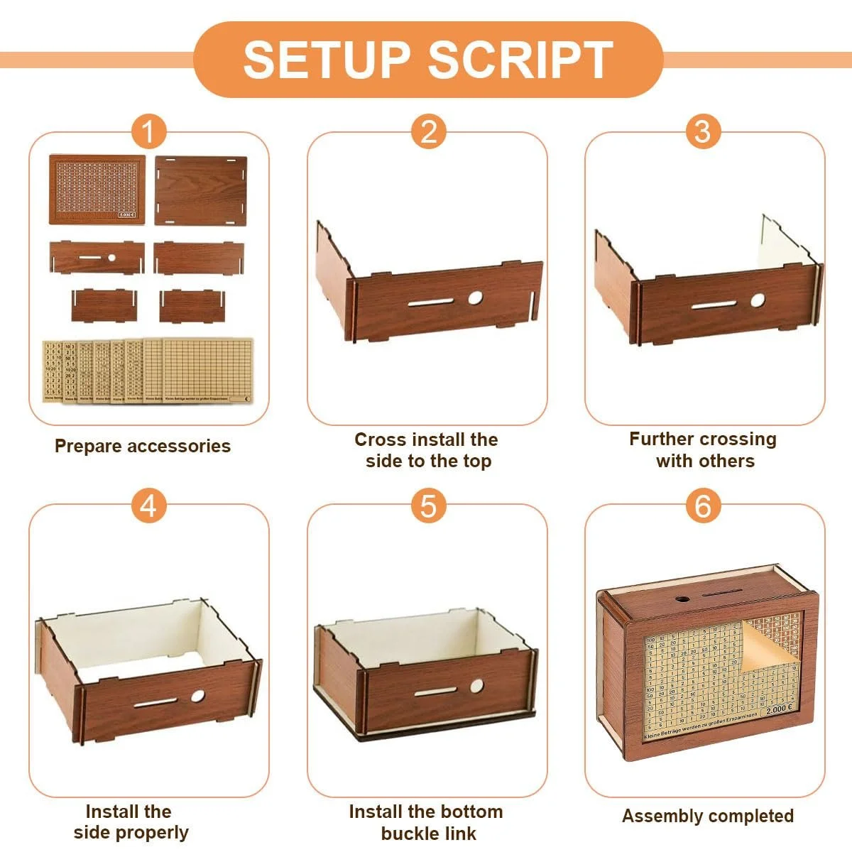 Дерев'яна Скарбничка Ретро 5000
 євро, фото №5