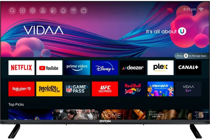 Телевізор 40" Dyon SMART VX-2 / Full HD / 60 Гц / LCD / Smart TV / Wi-Fi / T2, фото №1 Телевізор 40" Dyon SMART VX-2 / Full HD / 60 Гц / LCD / Smart TV / Wi-Fi / T2, фото №1