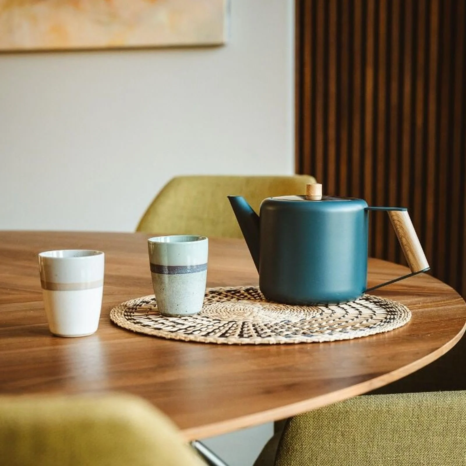 Чайник-заварник Bredemeijer Blue Двостінний 1.1 літр Нержавіюча сталь Великий Ізольований, фото №8