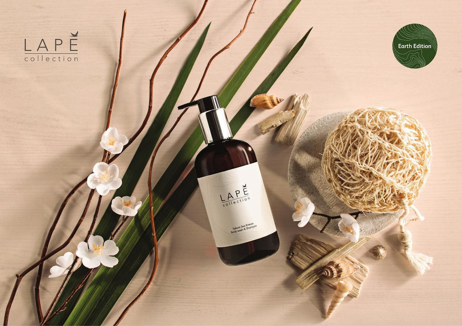 Шампунь та гель для душу LAPĒ Collection Sakura Sea Breeze 0.3 л 8 шт., фото №2