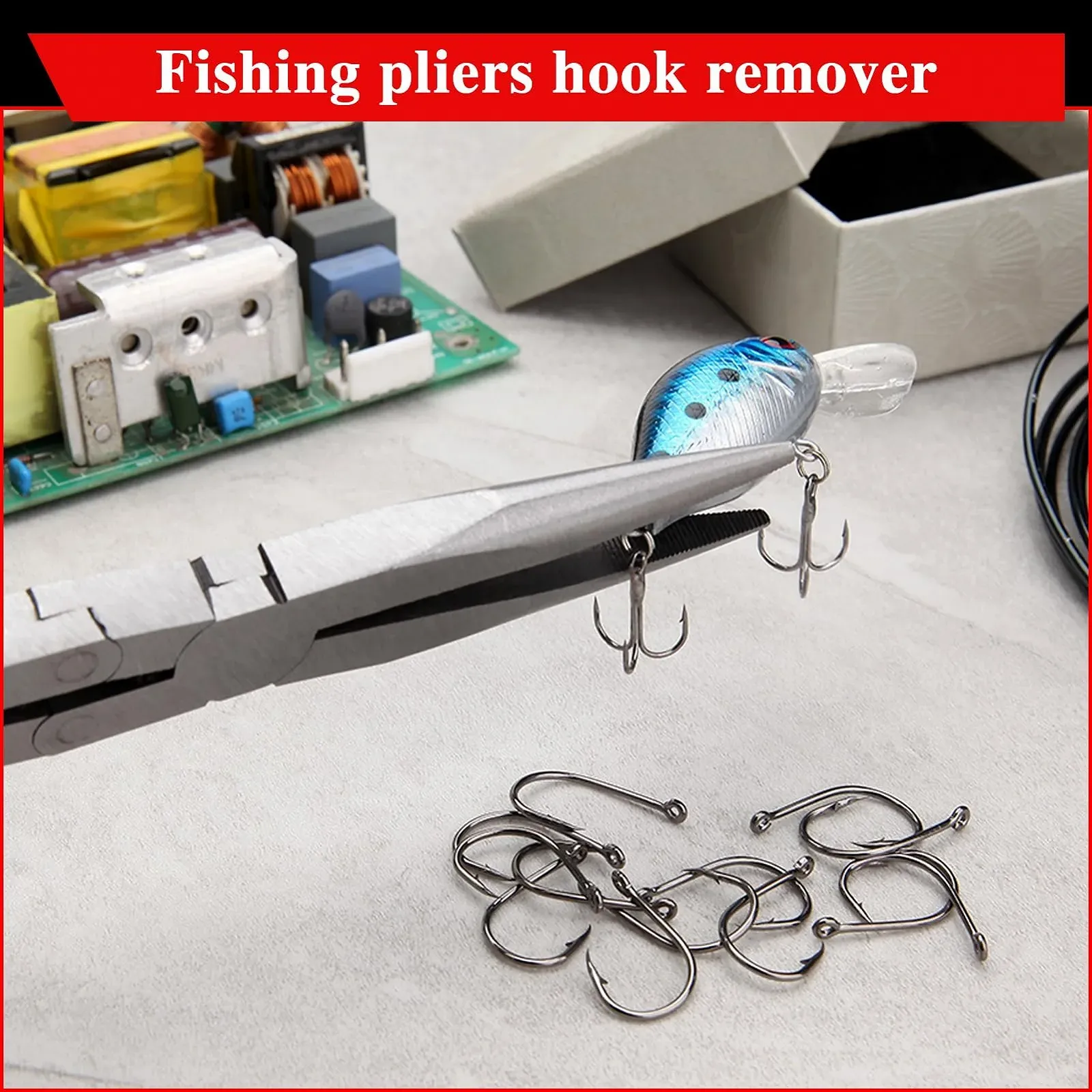 Длинногубцы LEONTOOL Удлиненные 33 см Прямые Двухкомпонентные, удлиненный диапазон с зубчатыми губками, двойной шарнир, для труднодоступных мест, фото №4 Длинногубцы LEONTOOL Удлиненные 33 см Прямые Двухкомпонентные, удлиненный диапазон с зубчатыми губками, двойной шарнир, для труднодоступных мест, фото №4