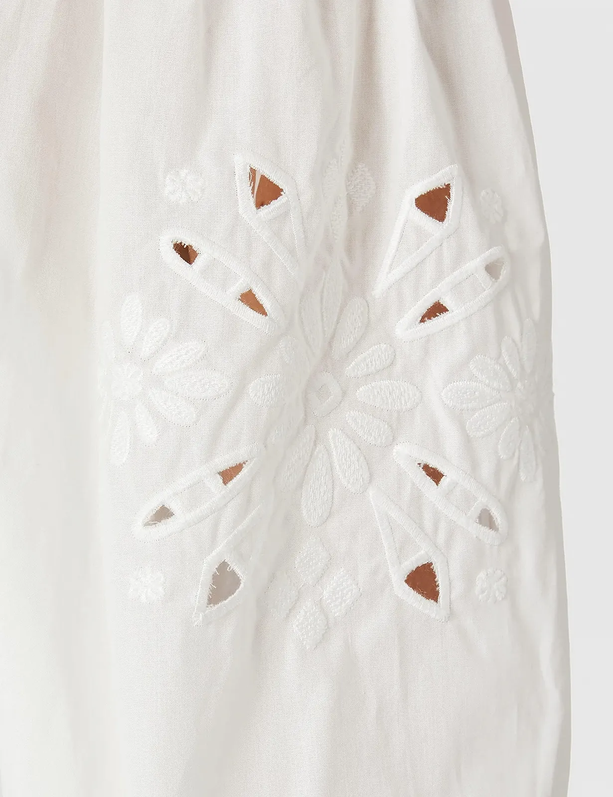 Женская блузка MAVI EMBROIDERED BLOUSE Antique White - S, фото №5