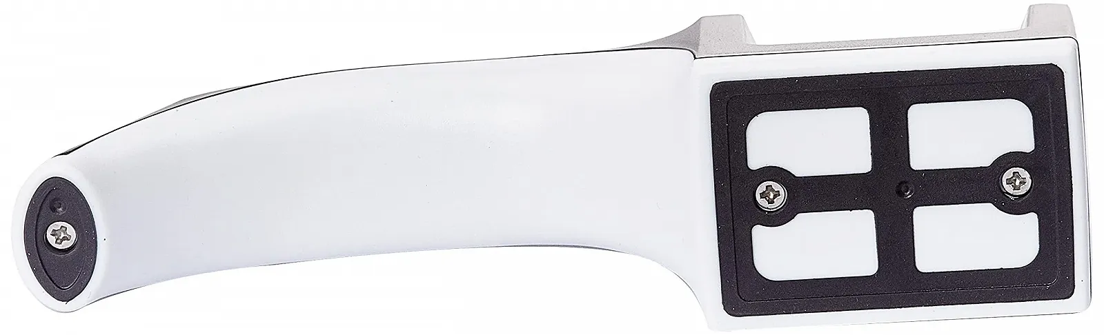 Ручная точилка для ножей Arcos 610624 ABS + TPE Керамические и карбидные ролики Бело-черная, фото №4