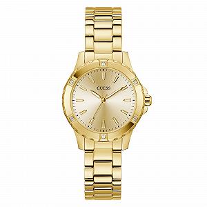 Женские часы GUESS Mist GW0948L2, нержавеющая сталь, золото - Фото 1