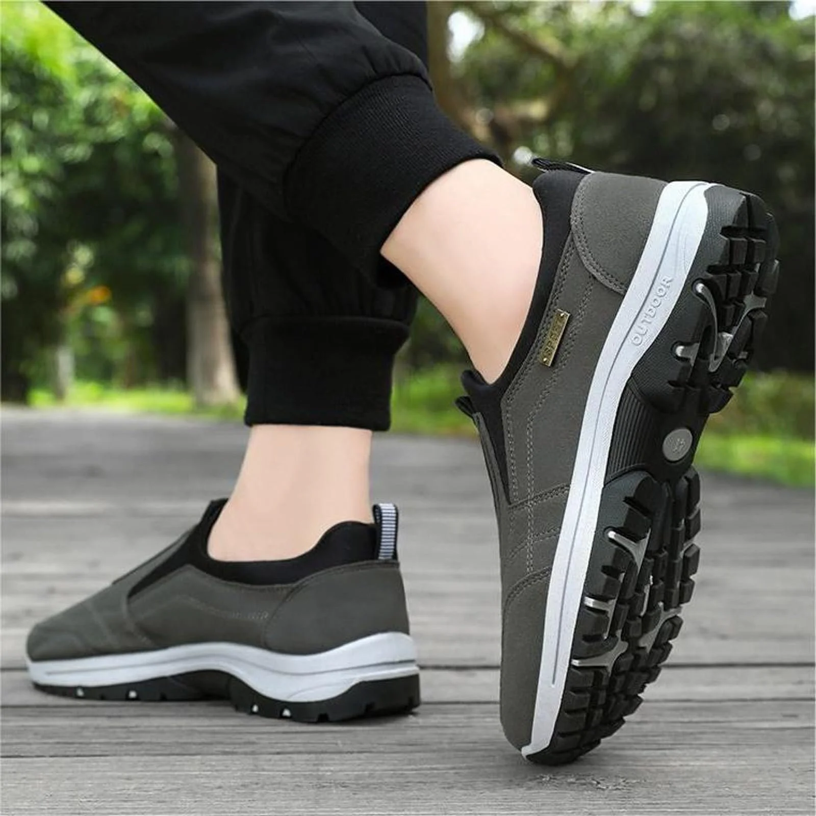 Чоловічі Кросівки SRZYMJ Чорний, фото №2 Чоловічі Кросівки SRZYMJ Чорний, фото №2