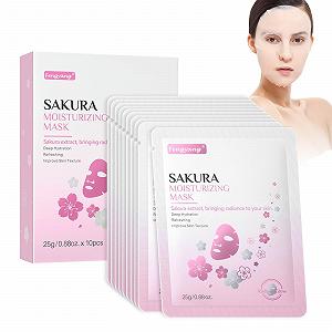 Маска для лица Fengyang Sakura Repair, набор масок для лица, увлажняющая маска - Фото 1