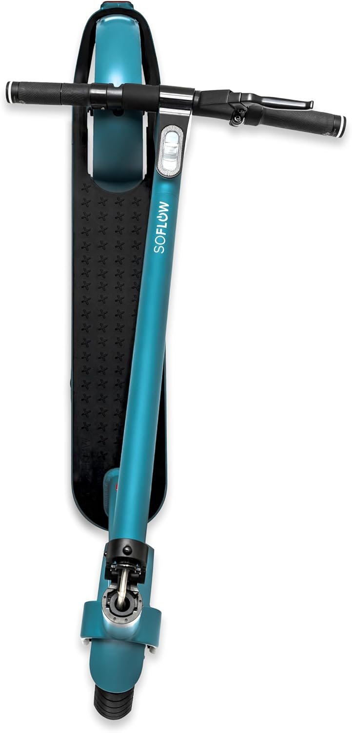 Электросамокат SOFLOW SO ONE PRO (WO vers.) / до 65 км запас хода / 500Вт / 10" колеса / 120 кг нагрузка / 25 км/ч / Бирюзовый, фото №6