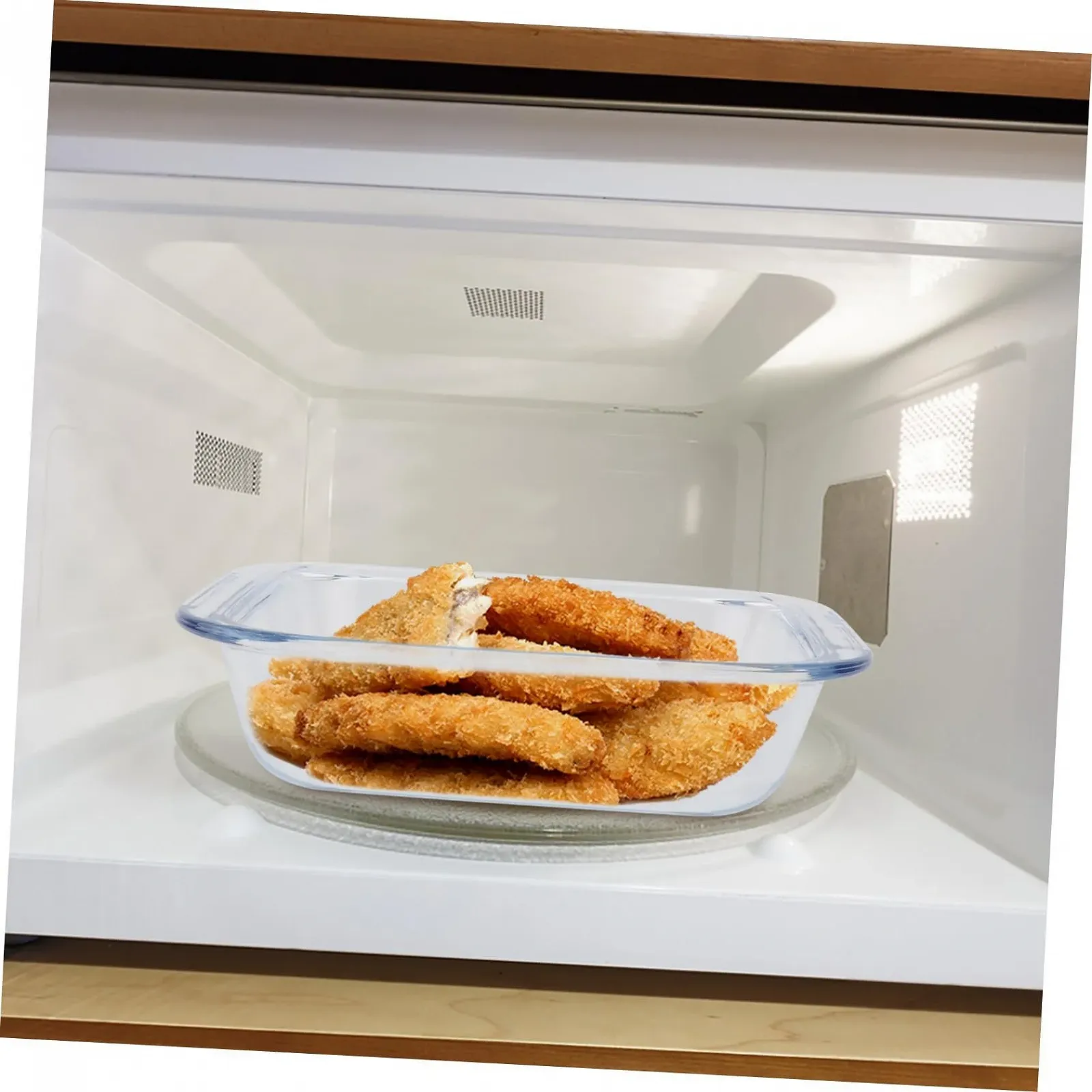 Форма для запікання Sosoport термостійка квадратна скляна, фото №4