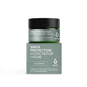 Денний крем SWOX Hydro Repair Cream з органічним алое вера, гіалуроновою кислотою та ектоїном 50 мл - Фото 1