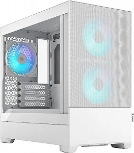 Корпус для ПК Fractal Design Pop Mini Air RGB / Сітчаста панель / Без БЖ / Білий - Фото 1