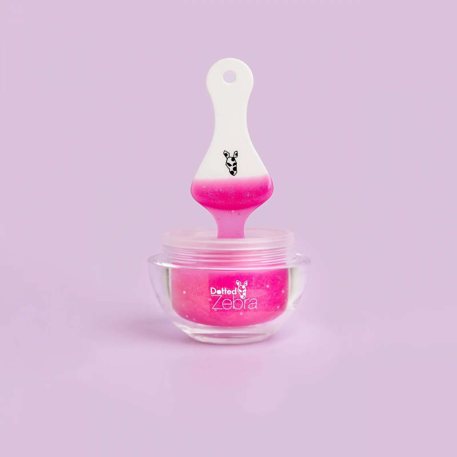 Маска-пленка Dotted Zebra Pink Frenzy с блестками, 45.4 г - С гиалуроновой кислотой и коллагеном - Увлажняющая маска для лица - Веганская - Для всех типов кожи, фото №3