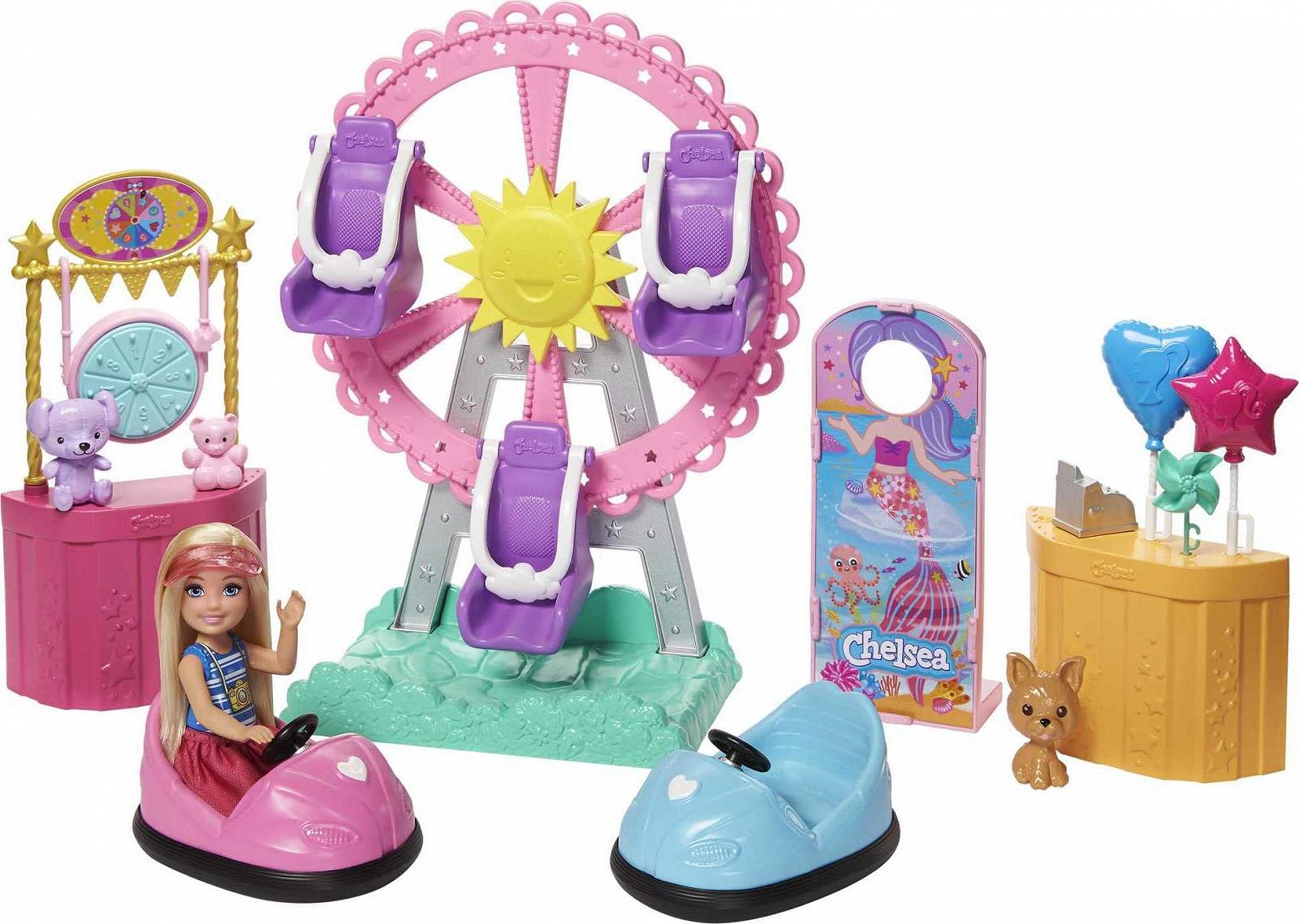 Игровой набор Barbie Chelsea GHV82 с куклой 15 см блондинка, фото №1