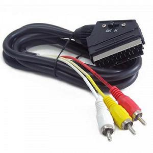 Кабель мультимедийный RCA SCART 1.8 m Cablexpert (CCV-519-001) Кабель мультимедийный RCA SCART 1.8 m Cablexpert (CCV-519-001)