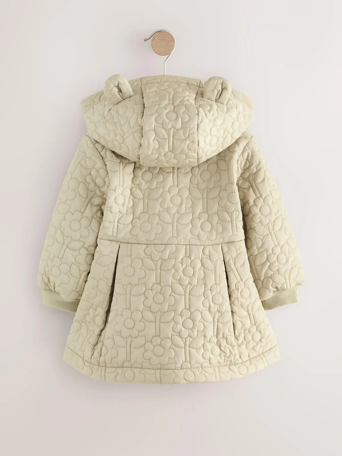 Девочка Водоотталкивающее стеганое пальто Next, фото №2