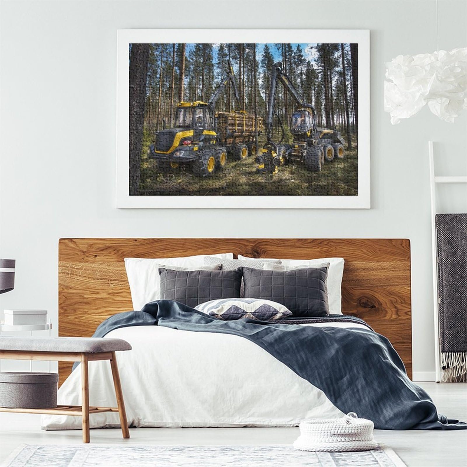 Пазл Трактор 1000 деталей 70 x 50 см, фото №7 Пазл Трактор 1000 деталей 70 x 50 см, фото №7