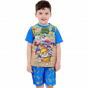 Літня піжама для хлопчиків Paw Patrol Rubble and Crew synthetic.ua - Фото 1