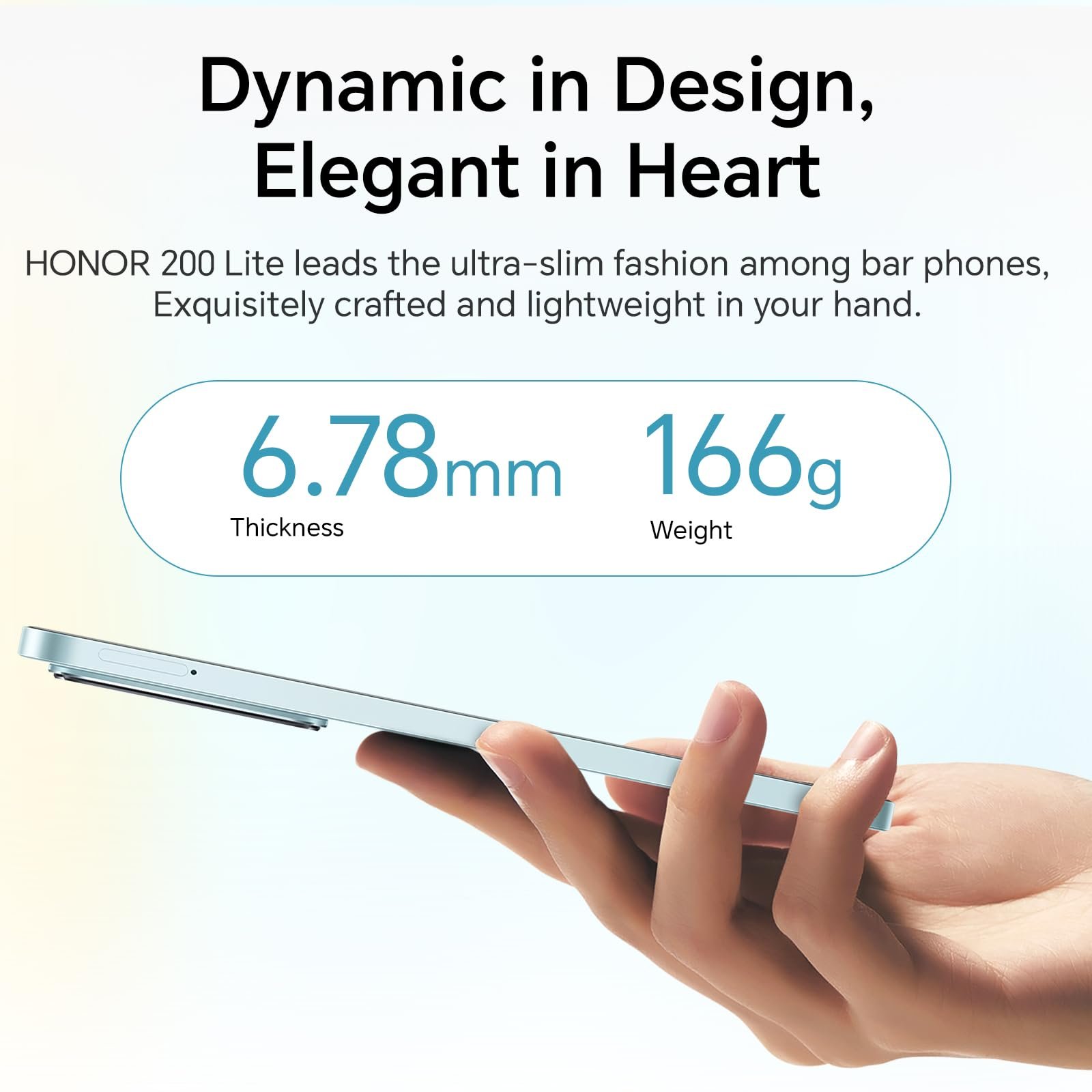 Смартфон Honor 200 Lite 5G 8GB 256GB 6.7" AMOLED 4500 мАг, фото №6