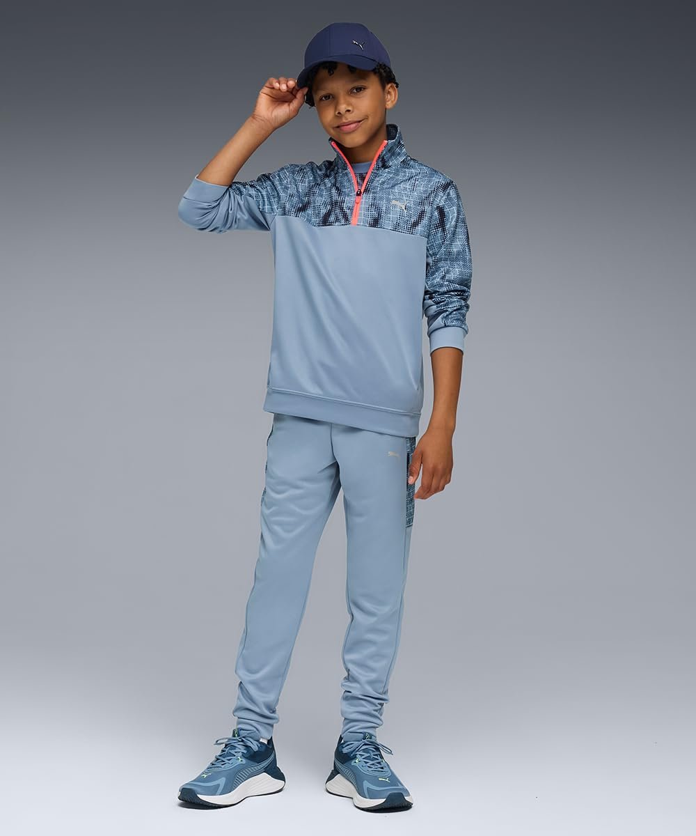 Толстовка PUMA Tad ESS AOP Poly Half-Zip B для хлопчиків (1 шт. в упаковці), фото №4