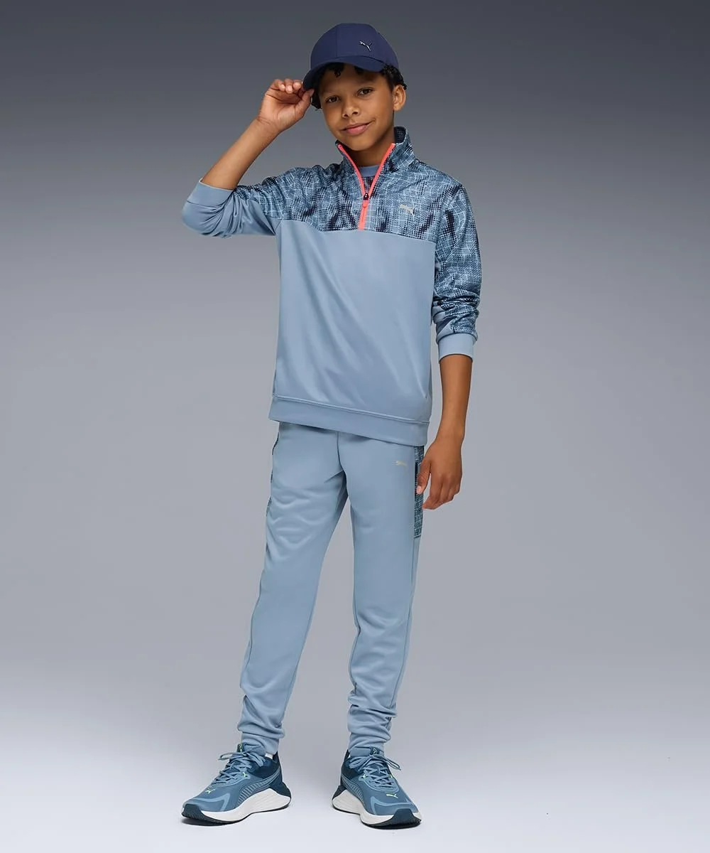 Толстовка PUMA Tad ESS AOP Poly Half-Zip B для хлопчиків (1 шт. в упаковці), фото №4 Толстовка PUMA Tad ESS AOP Poly Half-Zip B для хлопчиків (1 шт. в упаковці), фото №4