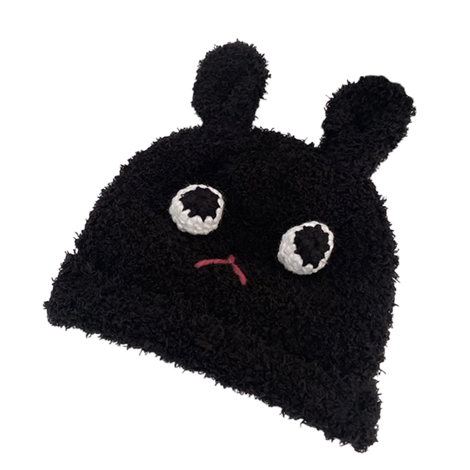 Шапка-біні Ldabrye Y2k для підлітків, еластична, з мультяшним ведмедиком, фото №1