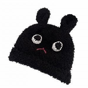 Шапка-біні Ldabrye Y2k для підлітків, еластична, з мультяшним ведмедиком - Фото 1