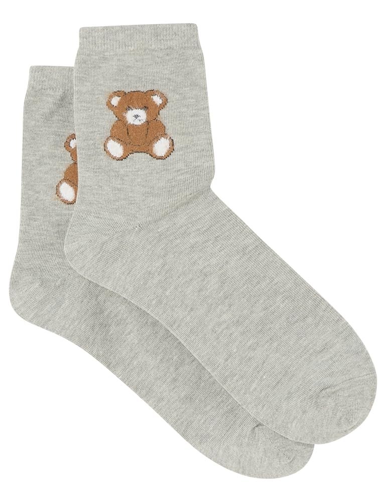 Носки Springfield с принтом мишки Teddy для женщин, фото №1