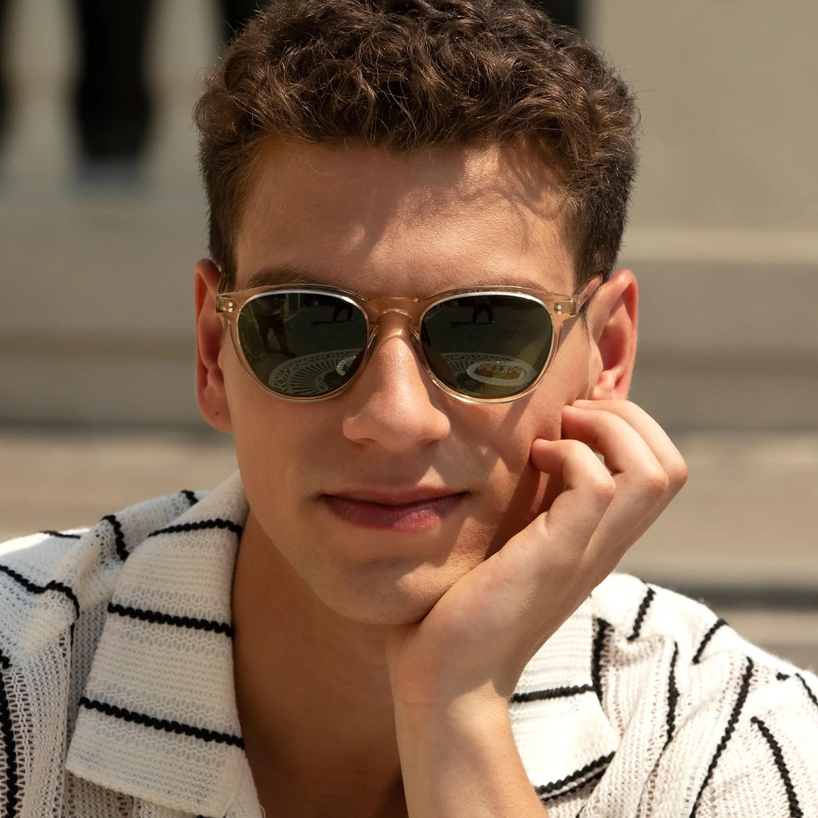 Сонцезахисні окуляри Чоловічі Поляризовані Carfia CA2307, фото №2 Сонцезахисні окуляри Чоловічі Поляризовані Carfia CA2307, фото №2