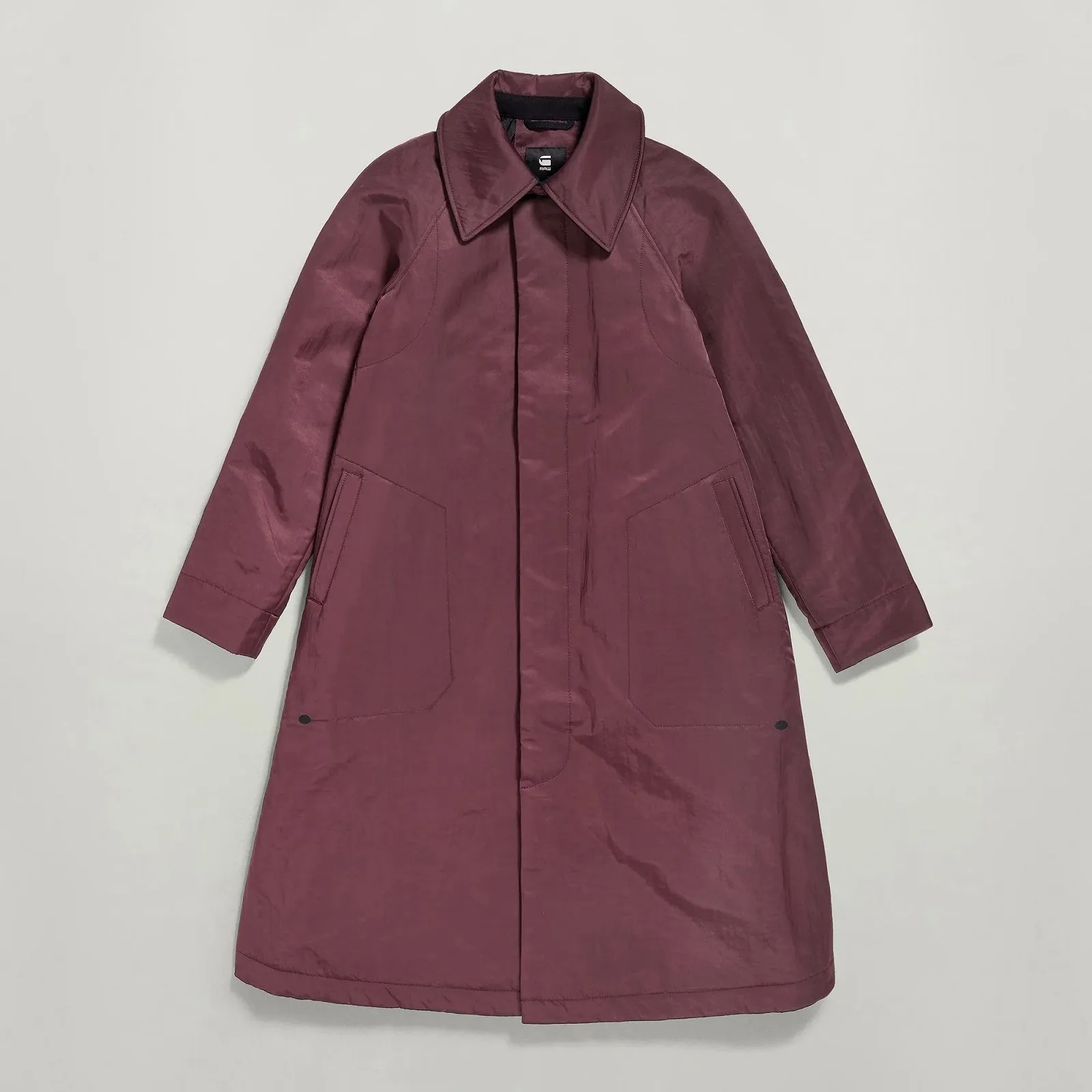 Жіноче пальто G‑Star Pantzer Flair Jacket Vineyard Wine - L, фото №4