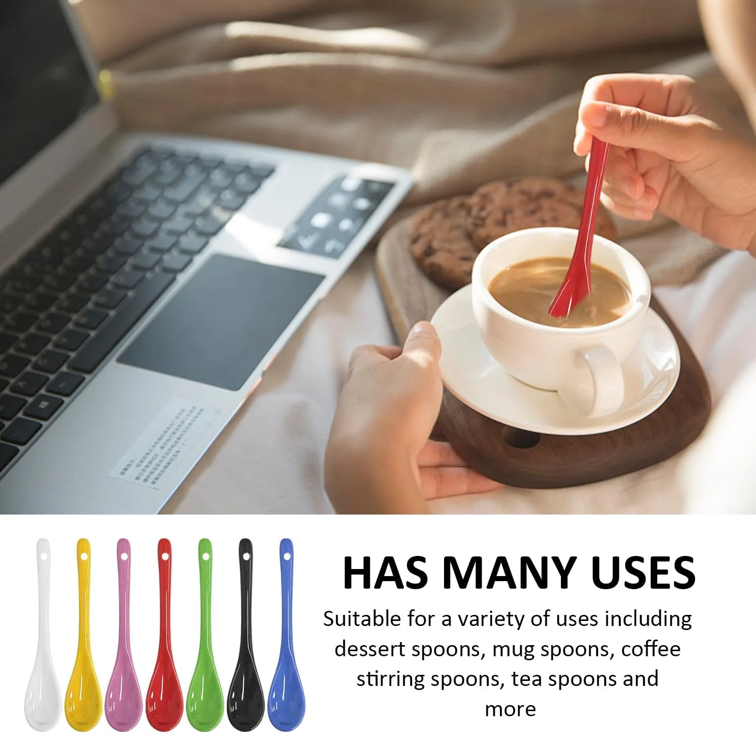 Набор керамических ложек 7 шт, фото №5