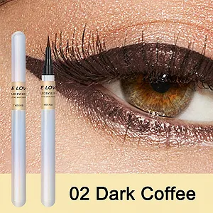 Підводка для очей Lingjiong з ультратонким наконечником, водостійка, матова synthetic.ua - Фото 1