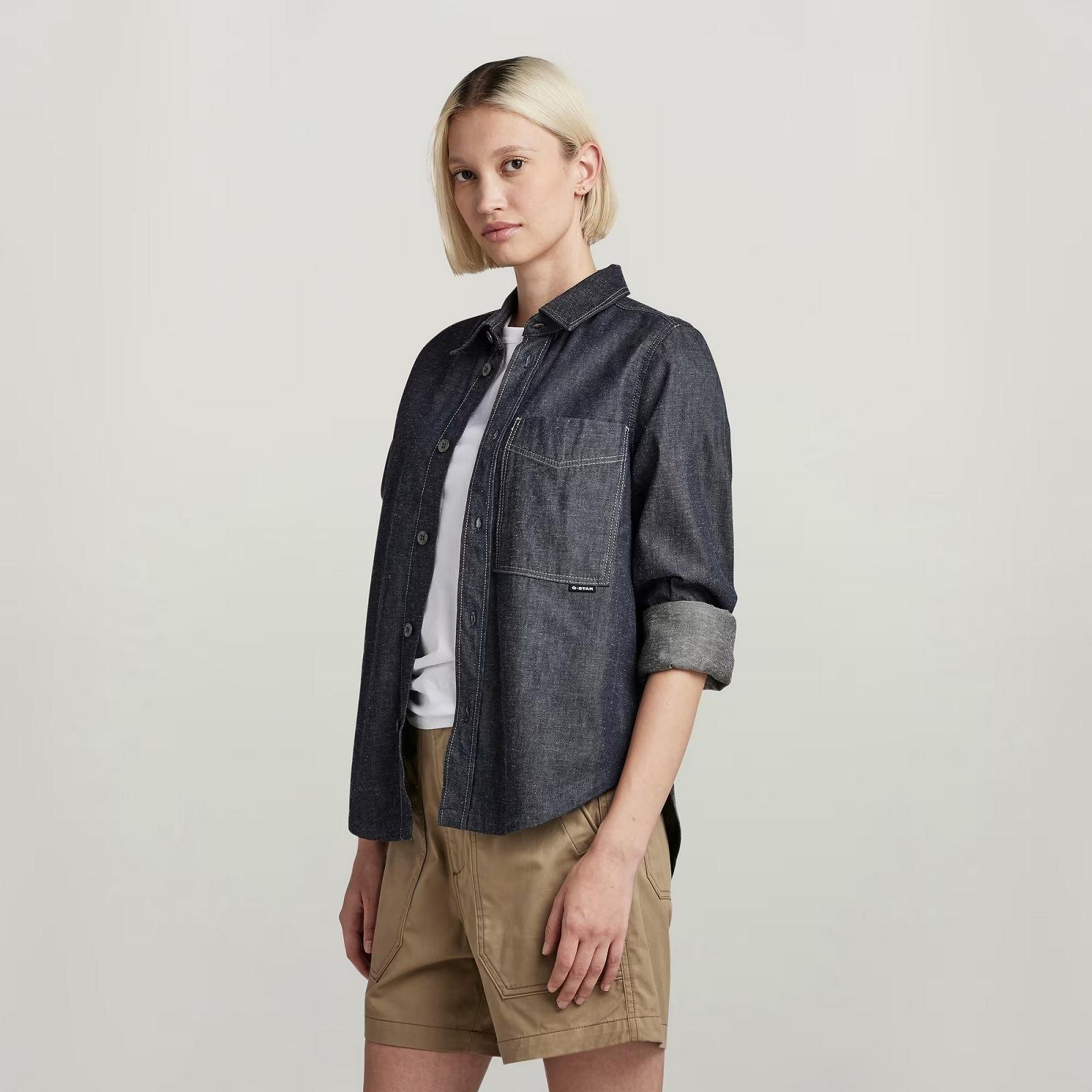Жіноча сорочка G-Star RAW 1-Pocket Shirt - S, фото №2