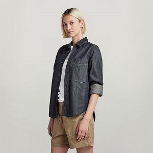 Жіноча сорочка G-Star RAW 1-Pocket Shirt - S synthetic.ua - Фото 1