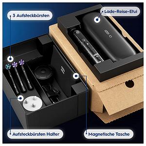 Электрическая Зубная Щетка Oral-B iO Series 10 Plus Edition Cosmic Black synthetic.ua - Фото 1