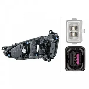 Дневной ходовой огонь HELLA 2PT 010 945-021 для PEUGEOT правый synthetic.ua - Фото 1