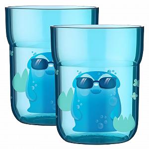 Детская чашка Landpark Willi 2 x 250 мл, детская чашка из пластика, без BPA - Фото 1