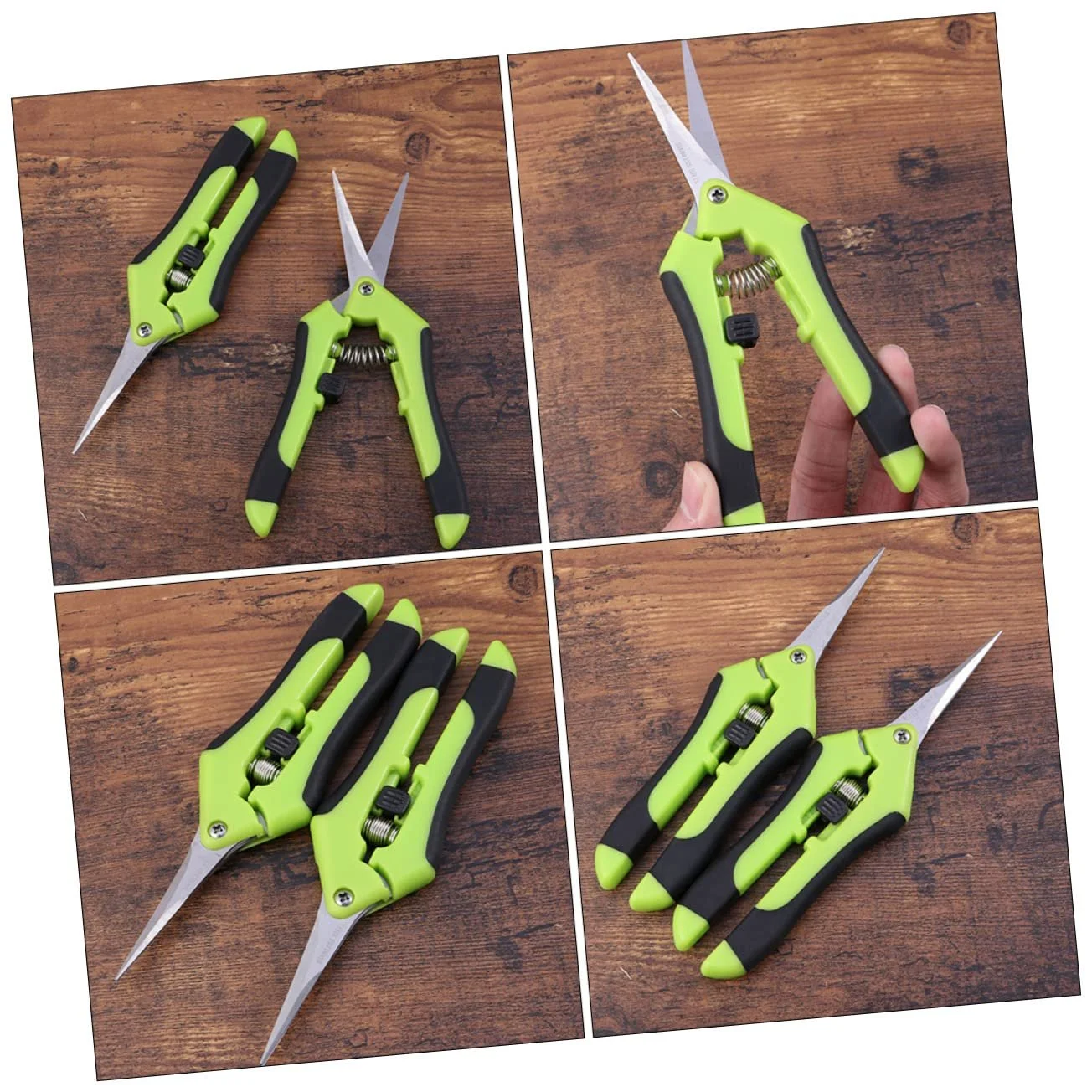 Секатор Happyyami Нержавіюча сталь Пластикова ручка, фото №3 Секатор Happyyami Нержавіюча сталь Пластикова ручка, фото №3