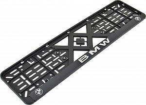 Рамка номерного знаку Bi-Plast обємні букви BMW BP-262 - Фото 1